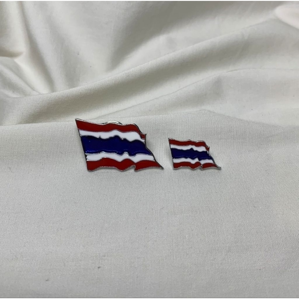 Thai flag brooch เข็มกลัด ธงชาติไทย brooch