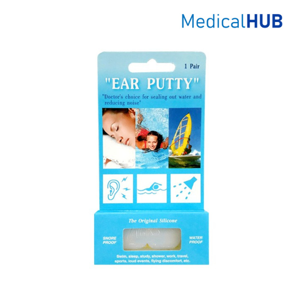 Ear Putty (Snore & Water Proof) ที่อุดหูแบบซิลิโคน กันน้ำและเสียงกรน 1 คู่