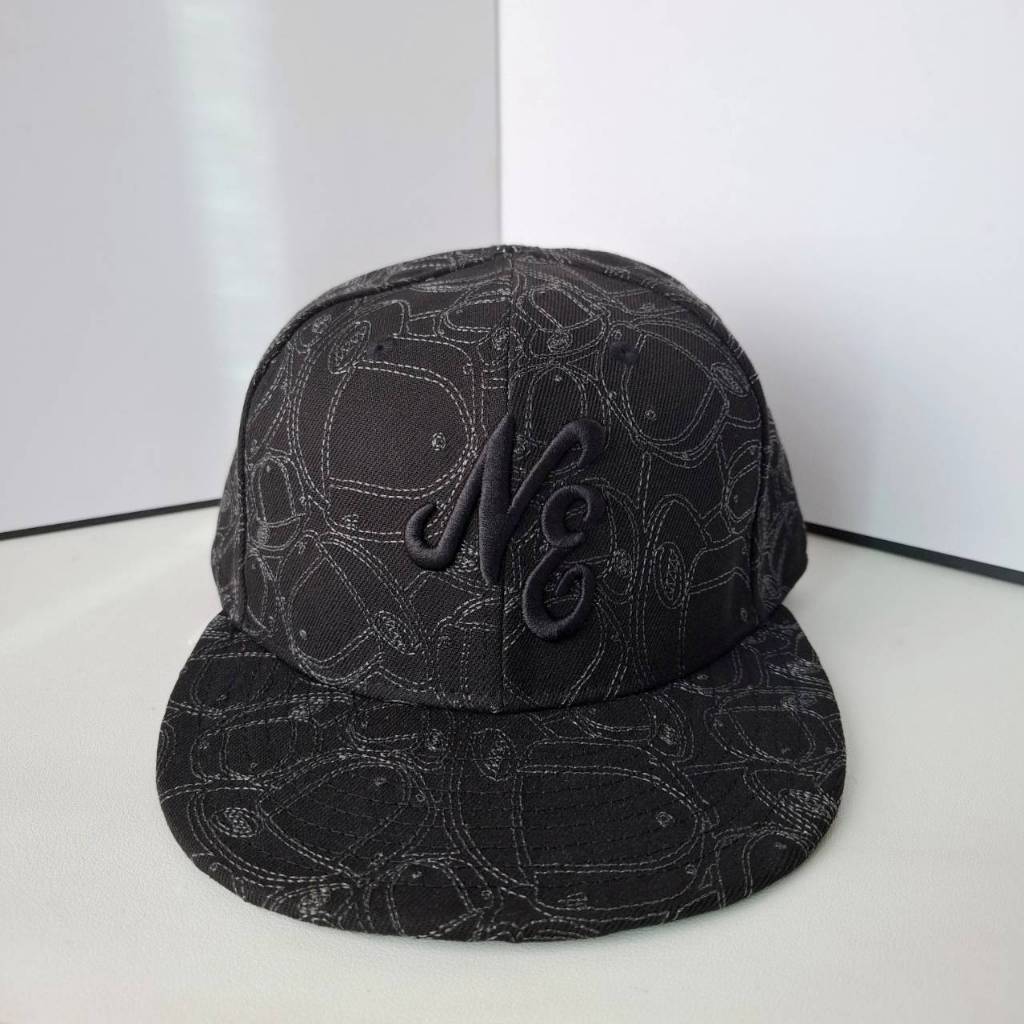New Era ของแท้ 100% หมวกรุ่น New Era EMEA 59Fifty Day 2025 Black 59Fifty Cap สินค้ามีตำหนิเล็กน้อย