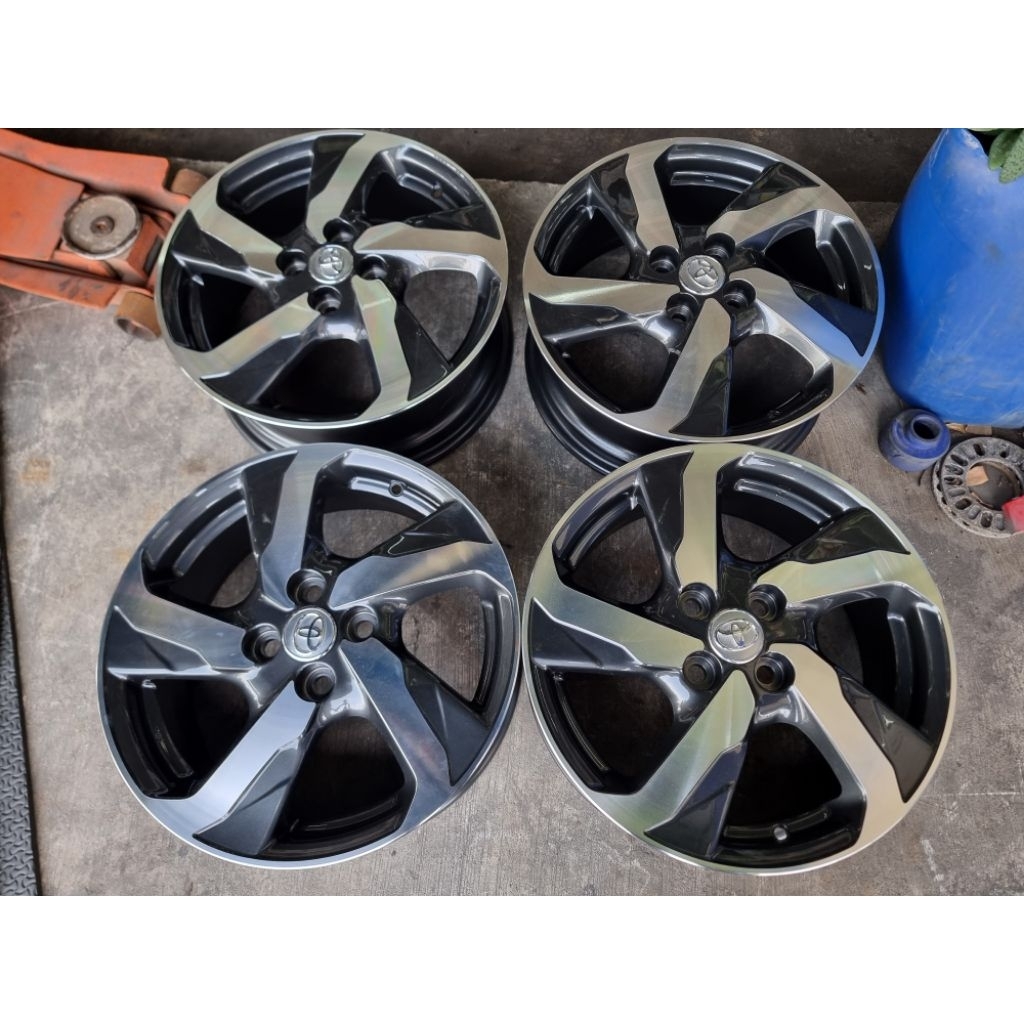 ล้อแม็ก Toyota vios แท้ top ขอบ 16"  4 รู 100 ใส่ Toyota Vios Yaris