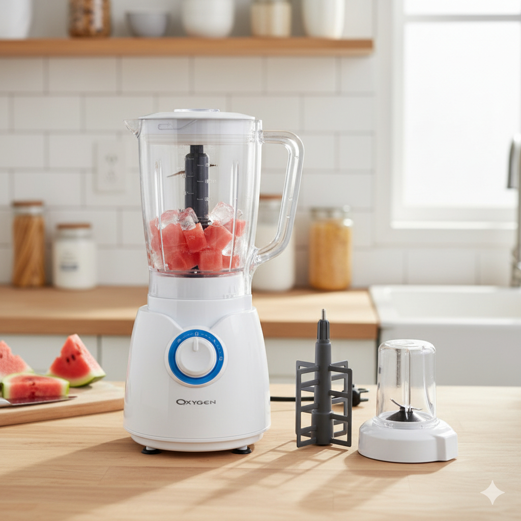 Oxygen เครื่องปั่นน้ำผลไม้ 6 ใบมีด YS-507 #ร้านมาร์ยอง