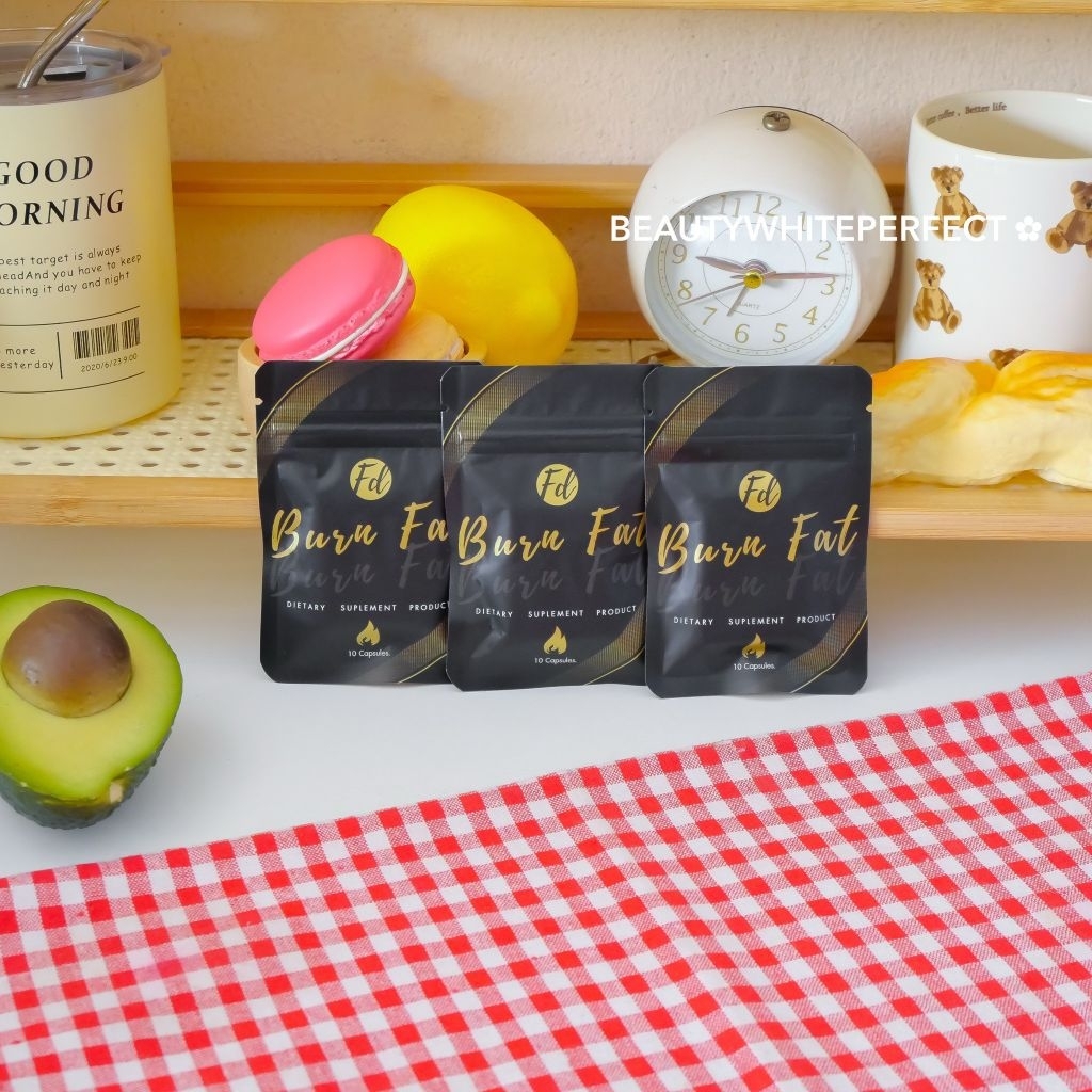 3แถม3 (ตะกร้า3) 🍯 FD Burn Fat FD ซองดำ เอฟดีซองดำ คุมหิว อิ่มนาน