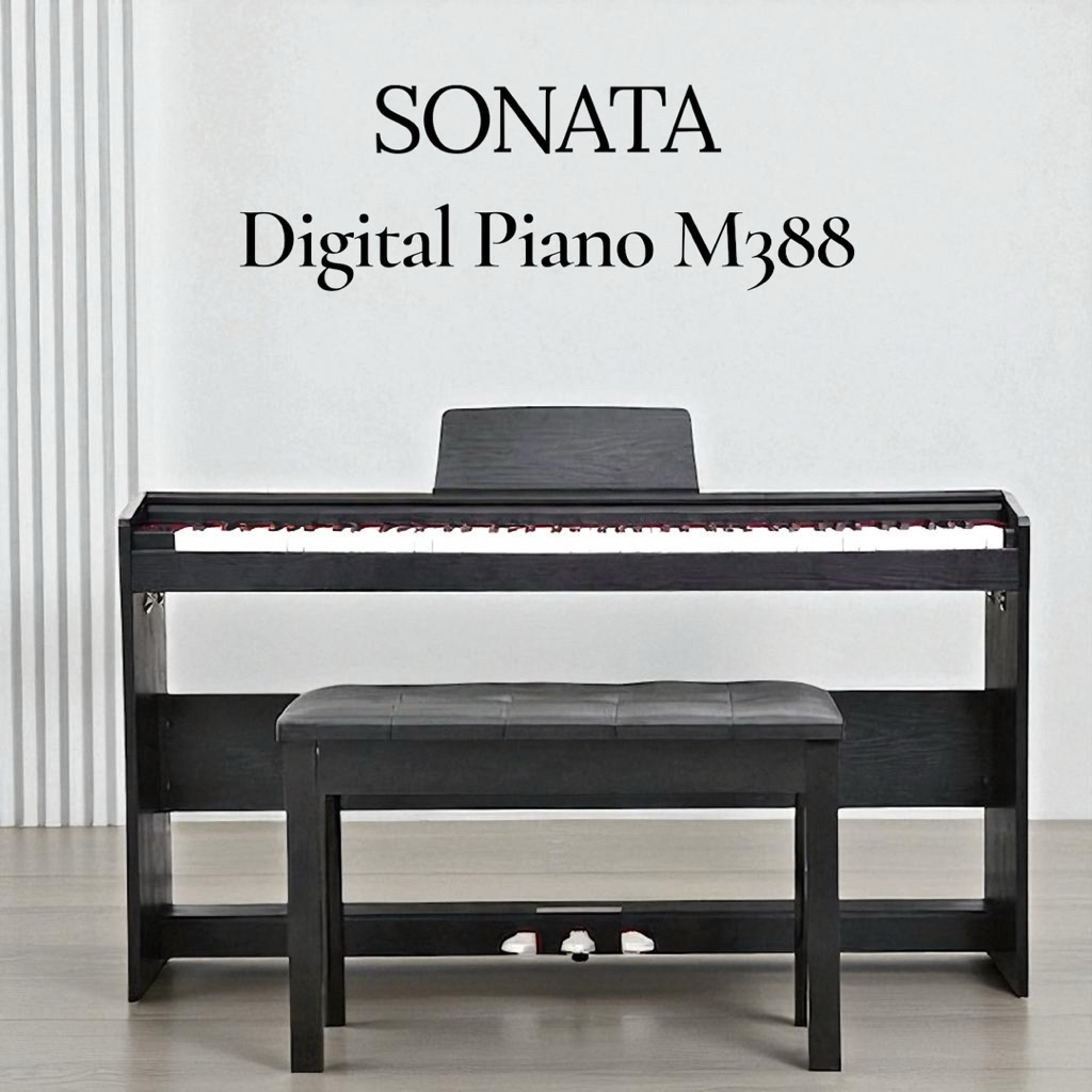Sonata Digital Pianoรุ่น M388 จำนวน 88 Keys free piano bench