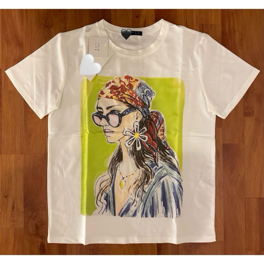 เสื้อยืด สกรีนฝังลาย งาน Yosita