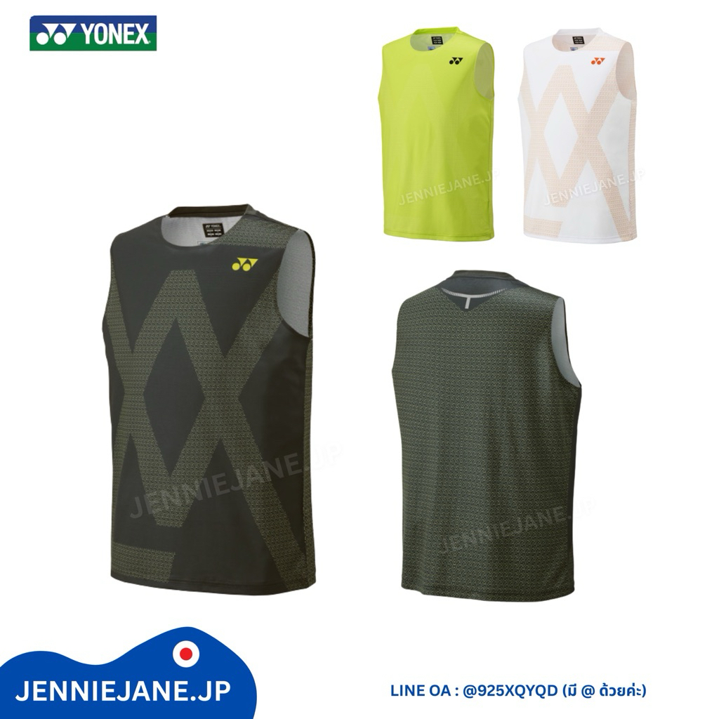 (พร้อมส่งเขียวL,2XL,อื่นๆpre-order) เสื้อแขนกุดYonex VA (Viktor Axelsen) คอลเล็กชั่น