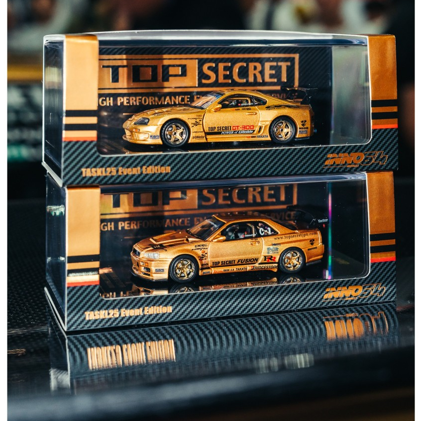 รถของเล่นขนาด1/64topsecret