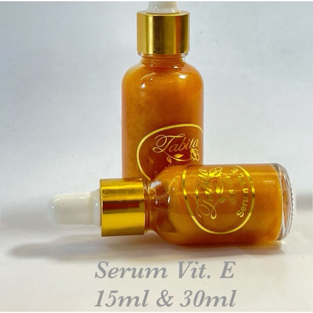 เซรั่มวิตามินอี ตาบีต้า serumvitamin E Tabita (ขวดใหญ่)ขนาด30ML ของแท้นำเข้า มีใบรับรองแท้