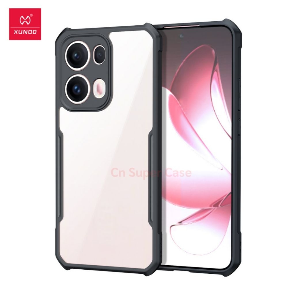 Xundd เคส สำหรับ OPPO Reno 13 5G/Reno 13 Pro 5G เคสกันกระแทก คลุมกล้อง ขอบยาง TPU หลังใส [ ส่งด่วน 24 ชม. ]
