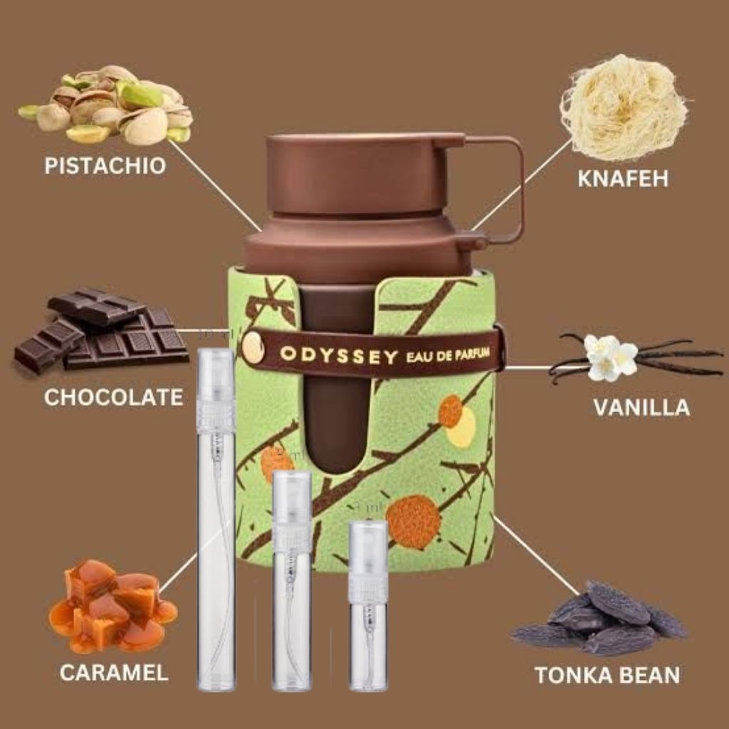 (แบ่งขาย)แท้💯Odyssey Dubai Chocolat EDP 3ml,5ml,10ml