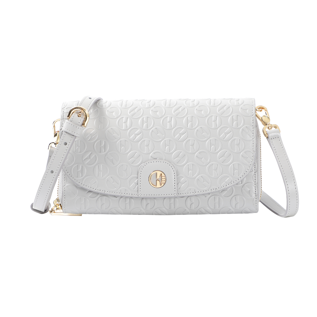 ELLE  Phone Wallet Bag  กระเป๋าธนบัตรใส่โทรศัพท์มือถือ   หนังวัวแท้ 100%  มี 2 สี รุ่น EWW114225