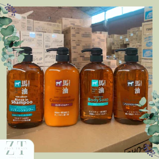 พร้อมส่ง Kumano Horse Oil Shampoo, Conditioner, Body Soap แชมพูและครีมนวด สบู่ ครีมอาบน้ำ น้ำมันม้า จากญี่ปุ่น ของแท้💯