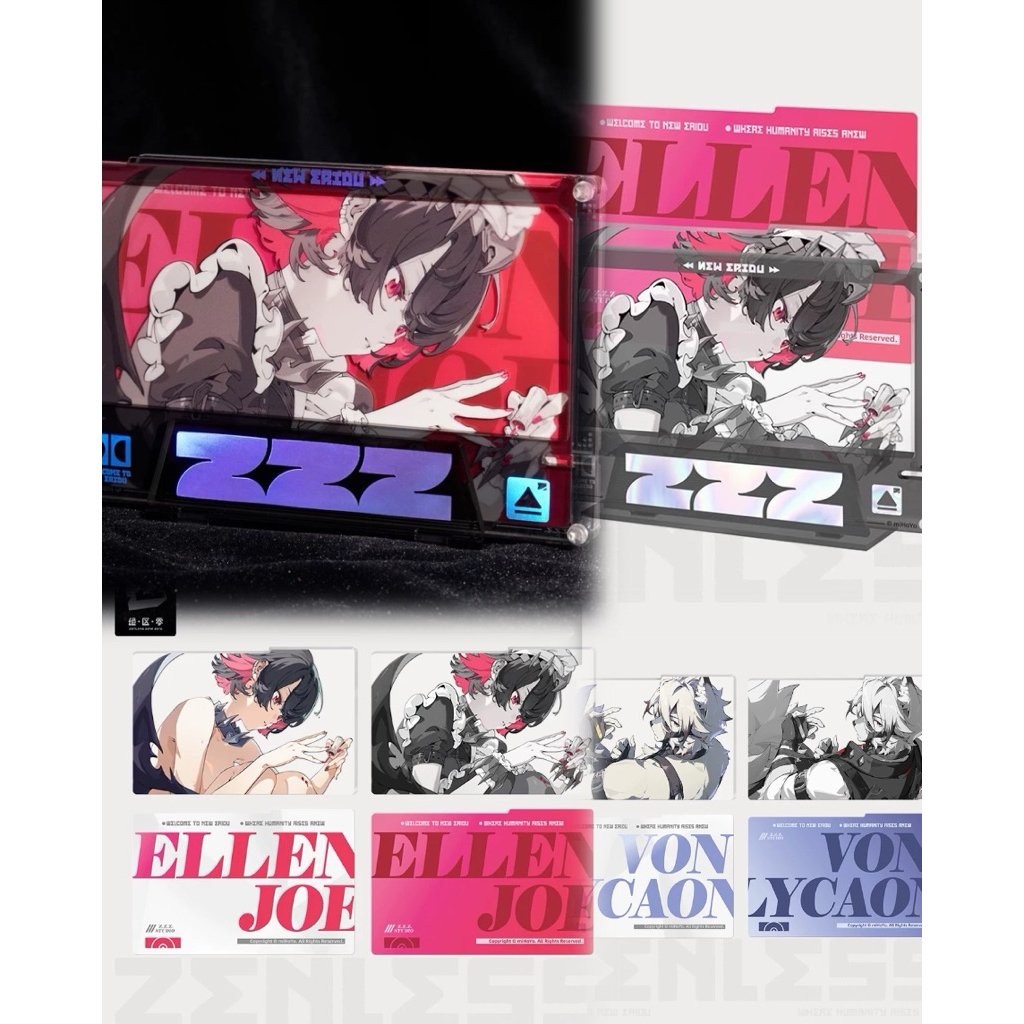 [พร้อมส่ง] official แท้ Ellen/ Lycaon ZZZ Zenless Zone Zero Mihoyo