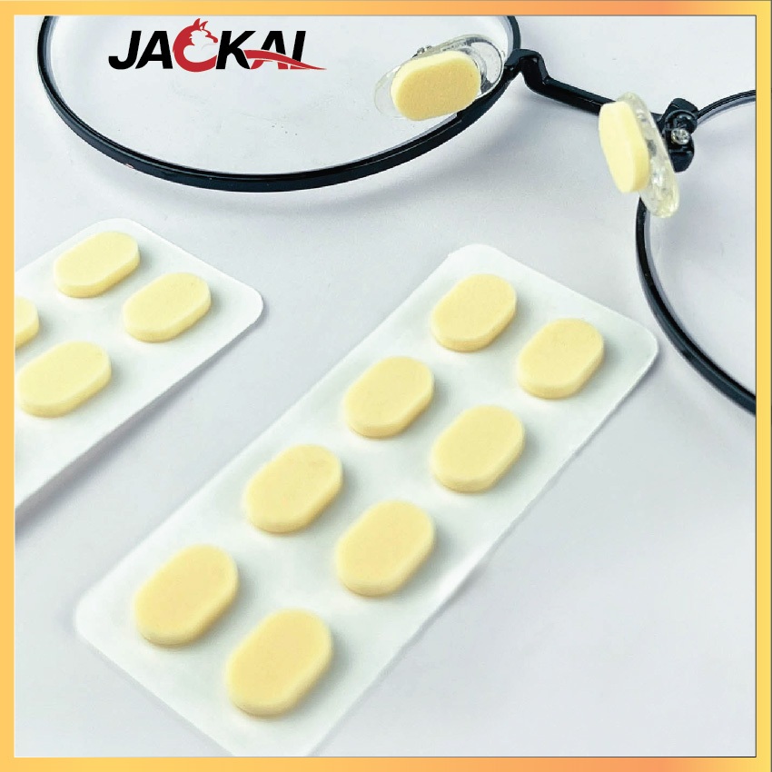 JACKAL แผ่นแปะจมูกแว่นตา โฟมแปะจมูก นุ่ม กันรอยกดทับที่ดั้งจมูก (C2) - รูปที่ 2