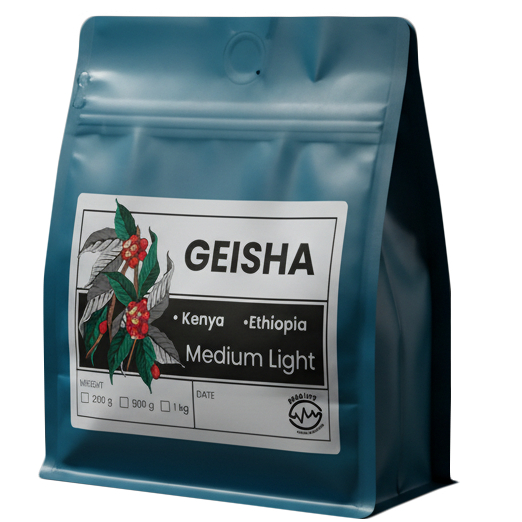 GEISHA BL Kenya+Ethiopia ( Medium Light )