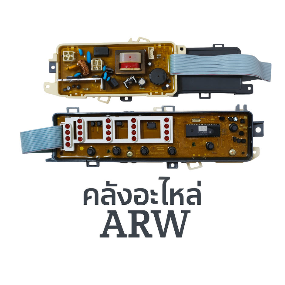 แผงควบคุมเครื่องซักผ้า TOSHIBA พาท 42T68122, WUT-151 ใช้กับรุ่น AW-8300ST , AW-8400ST ,  AW-8500ST ข