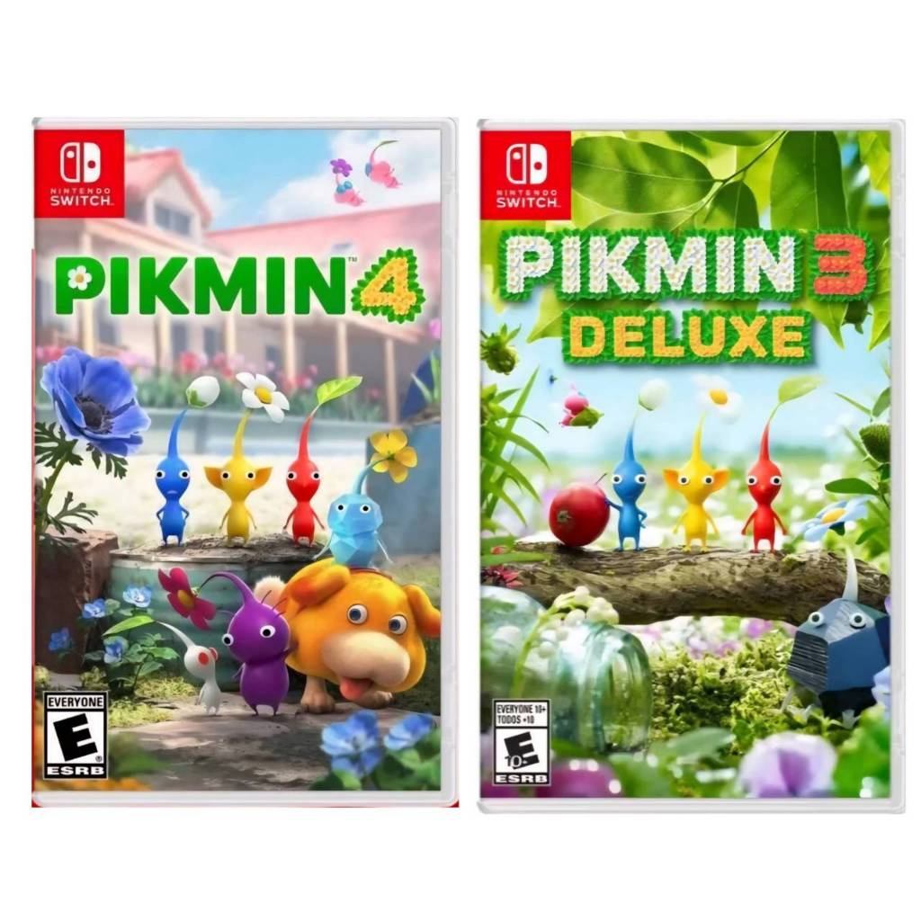 (มีส่งด่วน) Nintendo switch Pikmin 3 และ Pikmin 4 ของแท้ มือหนึ่ง พร้อมส่ง