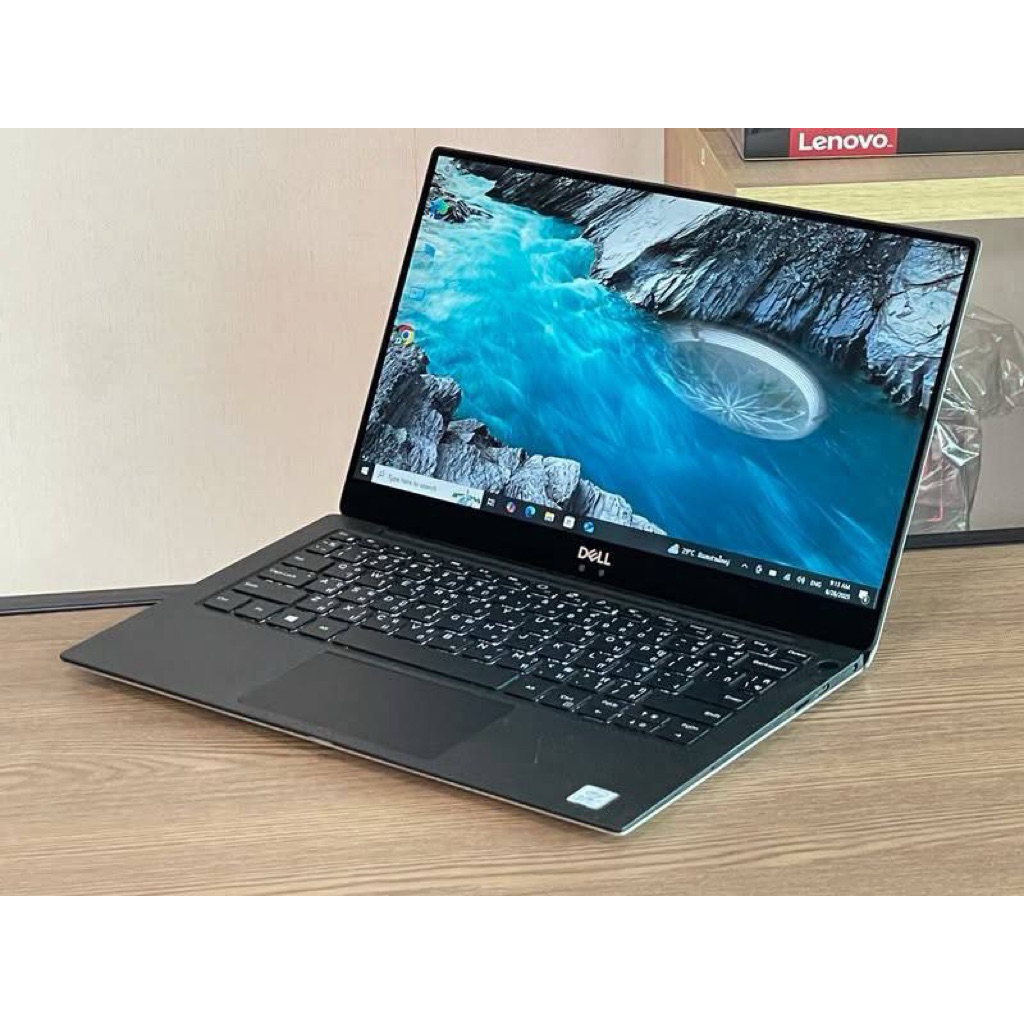 Dell XPS 13 9370 i7-8650U vPro SSD512GB RAM16GB จอทัสกรีน 4K UHD Win10Pro คีย์ไฟ สินค้ามือสองน้ำหนัก