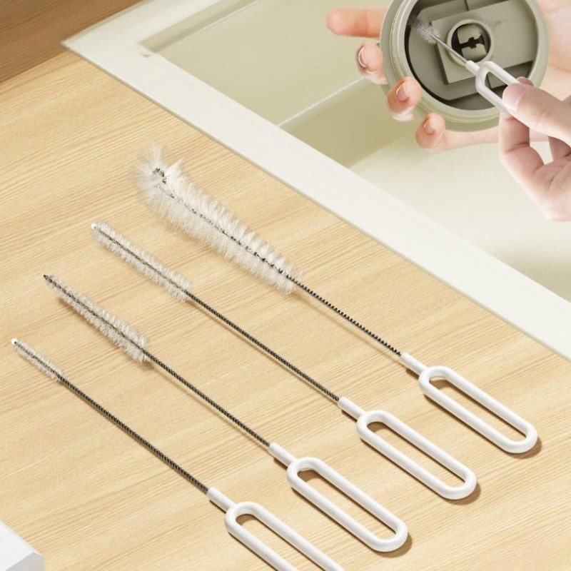 As Well As ชุดแปรงทำความสะอาดอเนกประสงค์  เหมาะใช้กับ หลอด หรือของใช้ทั่วไป   จำหน่ายเป็นเซต 5 ชิ้น (หลายขนาด) - รูปที่ 3