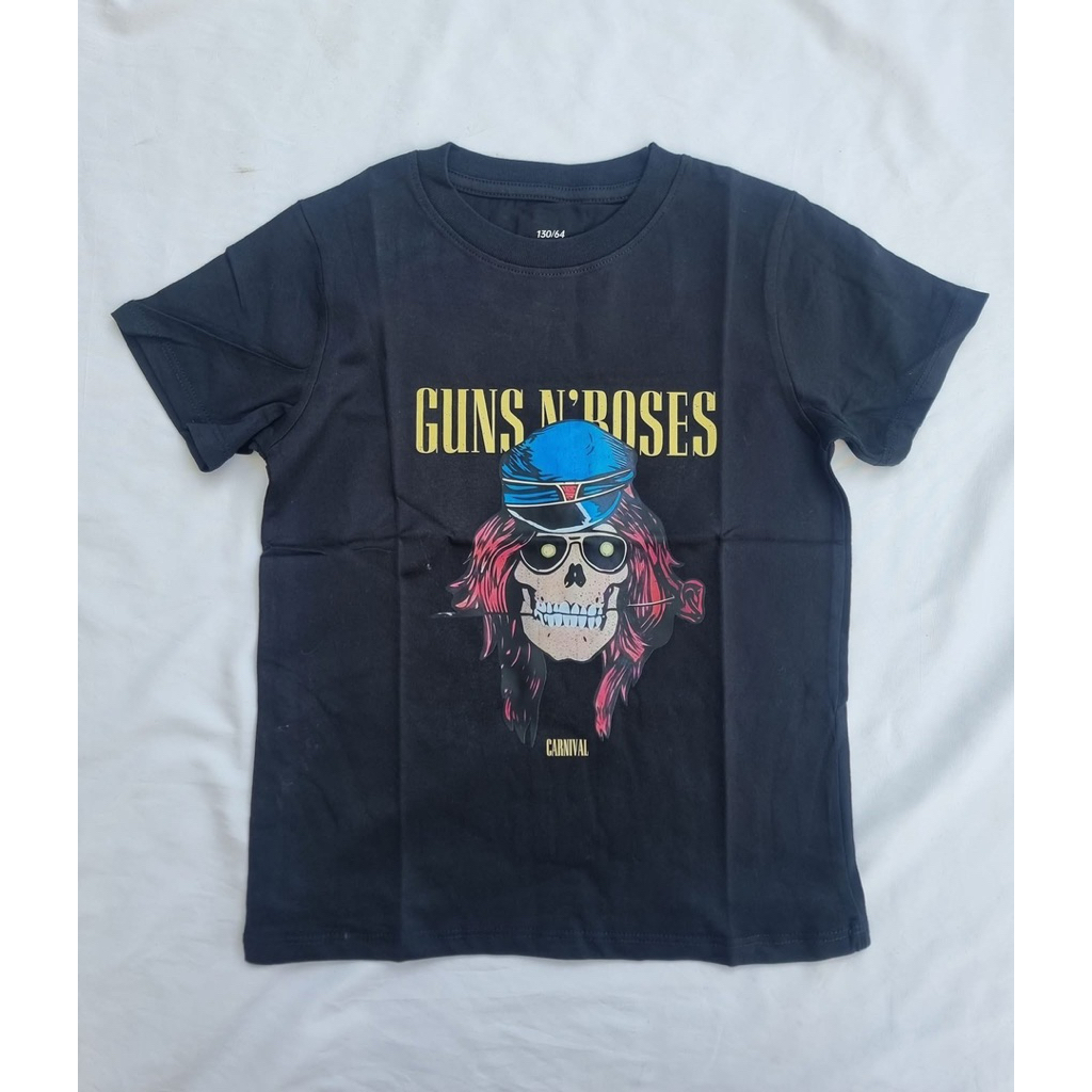 เสื้อยืดสกรีนลาย carnival x gun n rose