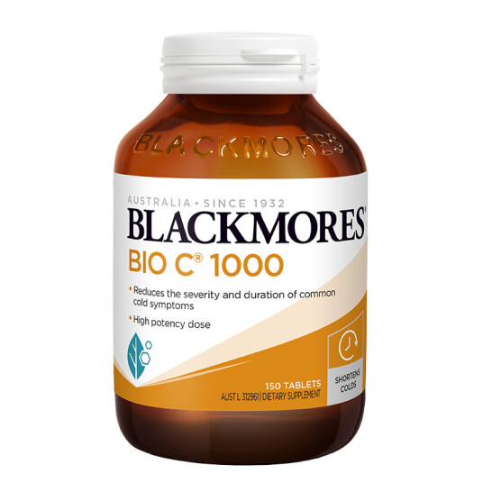 ของแท้ 100% Blackmores Bio C 1000 mg 150 pcs Exp.03/2028(จัดส่งที่รวดเร็ว）