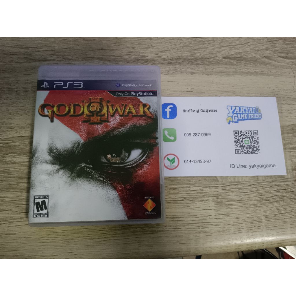 แผ่นเกม god of war 3 PS3
