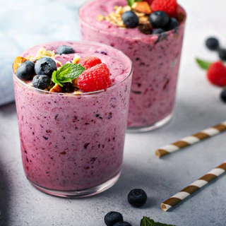 ผงมิกซ์เบอร์รี่ (Mixed Berry Powder) ปริมาณสุทธิ: 100 กรัม
