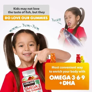 Omega-3 Gummies วยเพิ่มสมาธิและความจำ และเสริมสร้างทักษะการเรียนรู้（โอเมก้า 3）