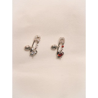 More Than Piercing: MP17 Strawberry Pin *waterproof* (Ms.Berry Collection) (1 pc) จิวหู/ต่างหู