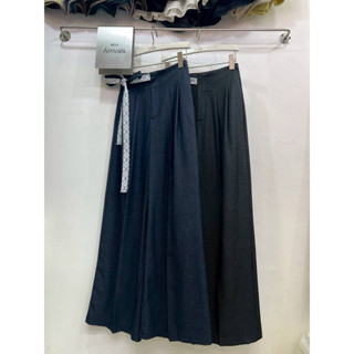 1686กางเกงขายาวผ้ายีนส์ผสมคอตตอนฟอกนุ่มทรงกระบอกไม่มีขอบ♥️