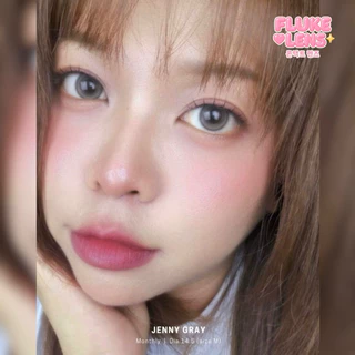 คอนแทคเลนส์ (ขนาดกลาง) 💖 Jenny brown gray 💖 อมน้ำ55% กรองแสง แบรนด์ Kittykawaii เลนส์เกาหลี Made in Korea 🇰🇷