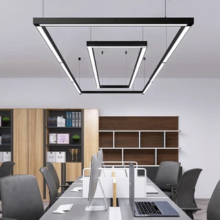 YOWXII โคมไฟห้อย โคมไฟเพดาน LED Ceiling Lights โคมไฟออฟฟิศ แสงขาว 18w / 36w / 48w