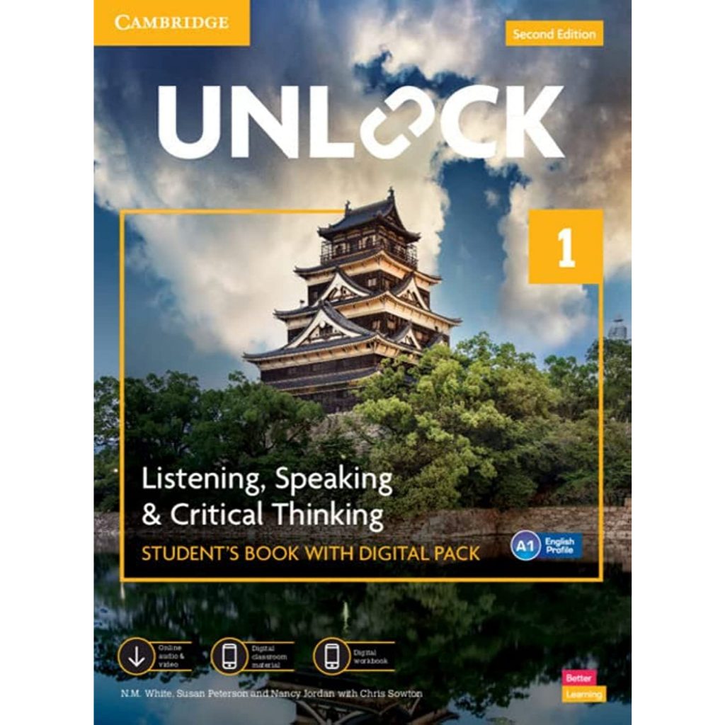 DKTODAY หนังสือ (2ED) UNLOCK LIST&SPEAK 1:SB WITH DIGITAL PACK