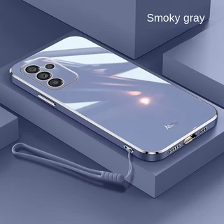 เคสกันกระแทก ขอบตรง สำหรับ Samsung A07 A17 A27 A37 A57 A06 A16 A26 A36 A56 เคสกันกระแทก