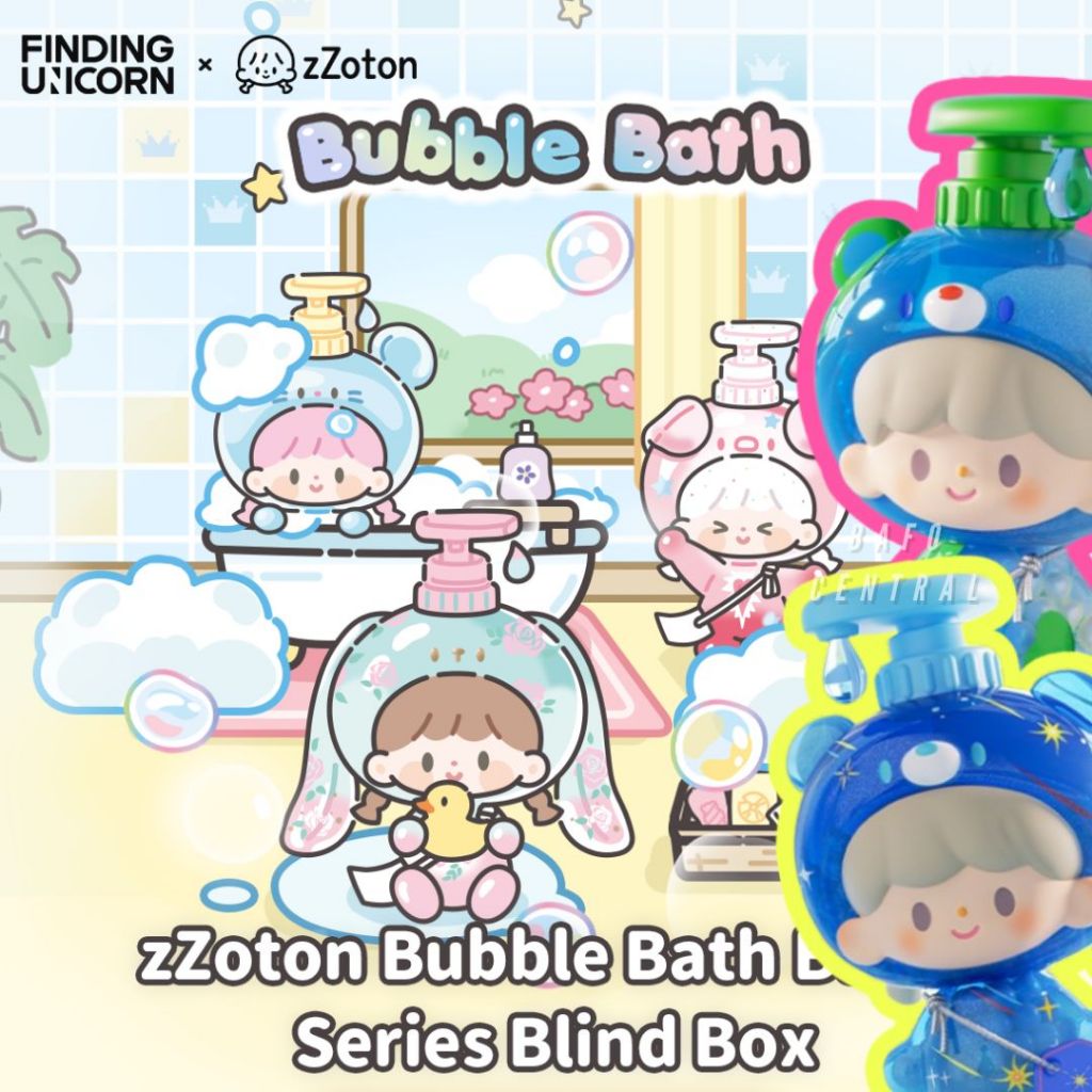 Live ** zZoton Bubble Bath Baby Finding Unicorn พร้อมส่ง