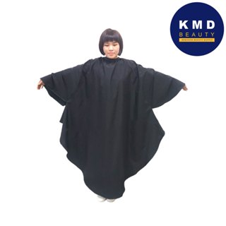 ผ้าคลุมแบบมีแขน ผ้ากันน้ำ โพลีเอสเตอร์ สำหรับใช้คลุมตัดผม ซอ…