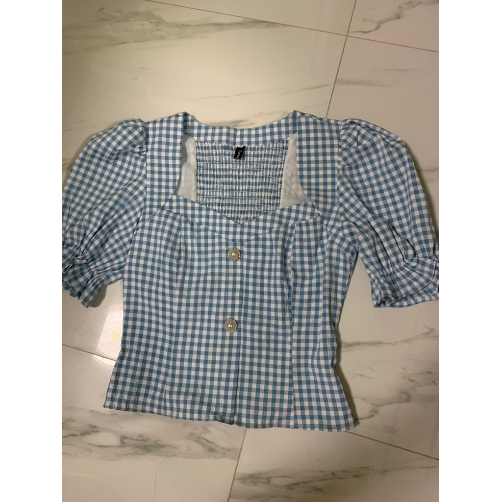 เสื้อป้ายTwinshop มือ✌🏻ไซส์S น่ารักมาก (แค่ซักเก็บไม่เคยใส่เลยค่ะ)