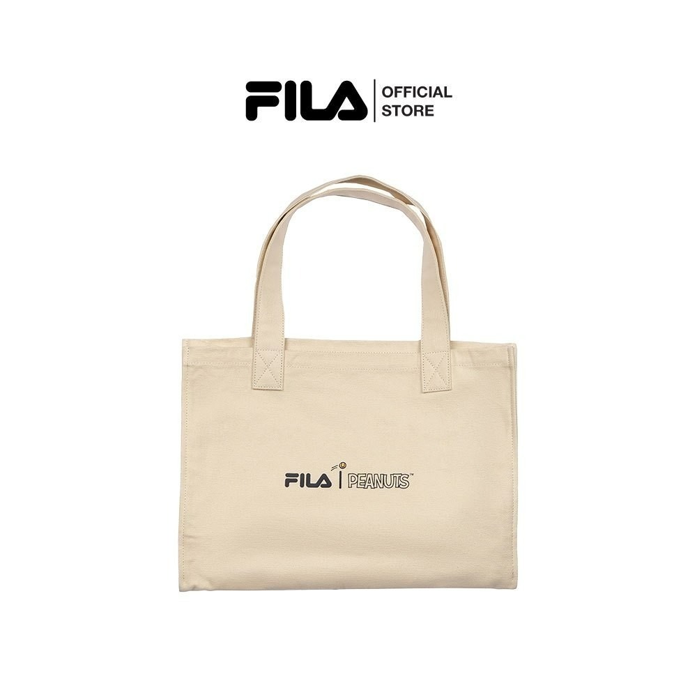 FILA (แท้จาก Shop ) กระเป๋าสะพายข้าง PEANUTS COLLECTION รุ่น FW3BCG4P015X - BEIGE ราคาเต็ม 990 บาท