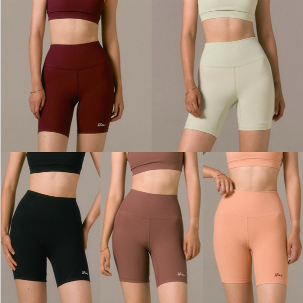 Roller Back-Pocket Wide Ribbed Biker Shorts (The Movement) - The Flos Club