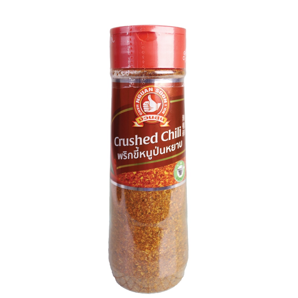 ง่วนสูน พริกขี้หนูป่นหยาบ เผ็ดมาก 100 g ขวดพลาสติก Crushed Chili