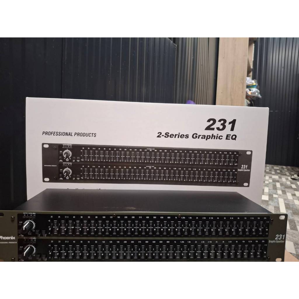 Phoenix 231B EQ Eqlizer 231 อีคิว 231  อีคิวอีควอไลเซอร์31ช่อง