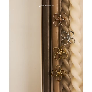 Julys - blossom bossa earrings (PVD coating)