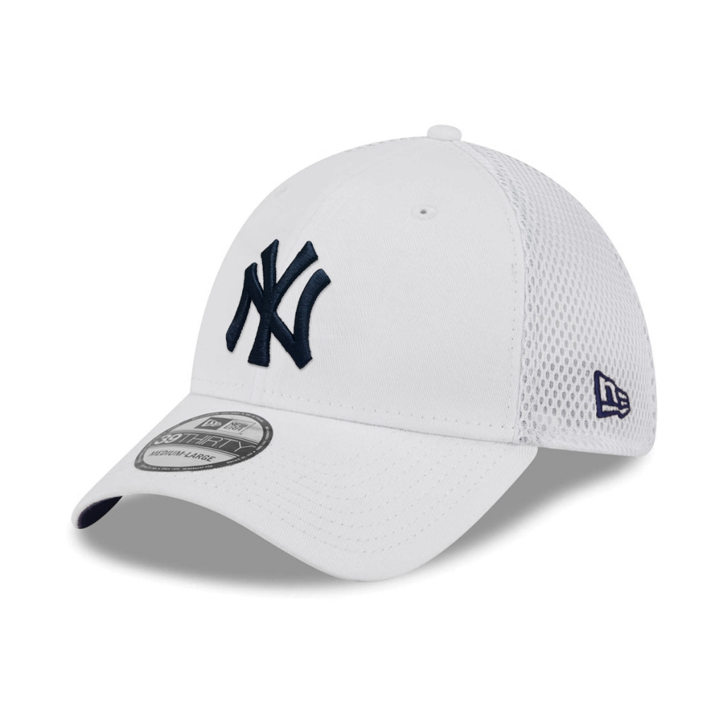 New Era หมวกรุ่น New York Yankees Optic White And Dark Royal 39Thirty Neo Cap