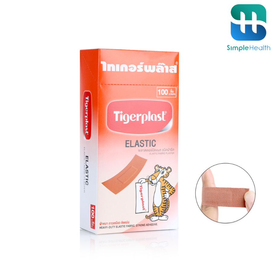 Simple healthcare พาสเตอร์ปิดแผล พลาสเตอร์กันน้ำ แผ่นปิดแผล wound plaster กันเชื้อแบคทีเรีย ยืดหยุ่น