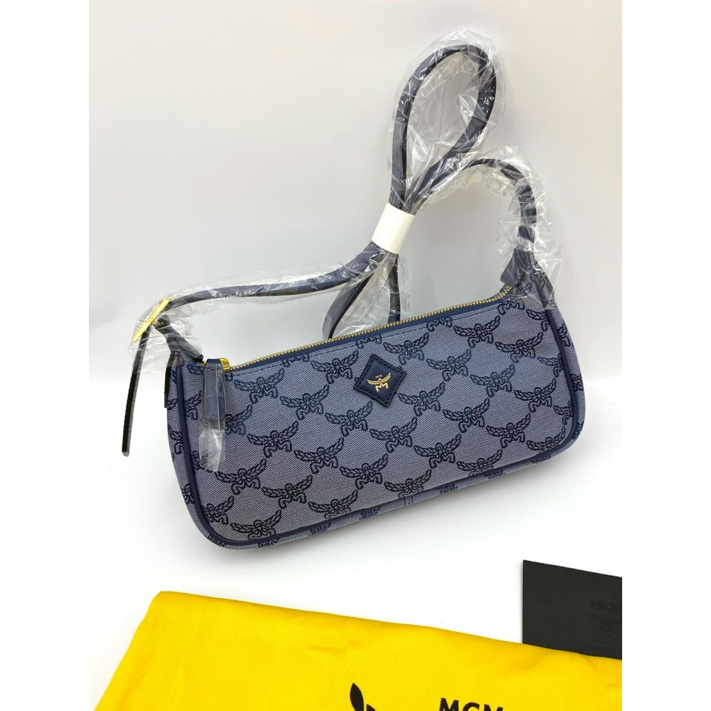 พร้อมส่ง 🔥Sale 9999🔥 MCM ขนาด : 26.5กว้างx12สูง ซม อปก : ถุงผ้า การ์ด