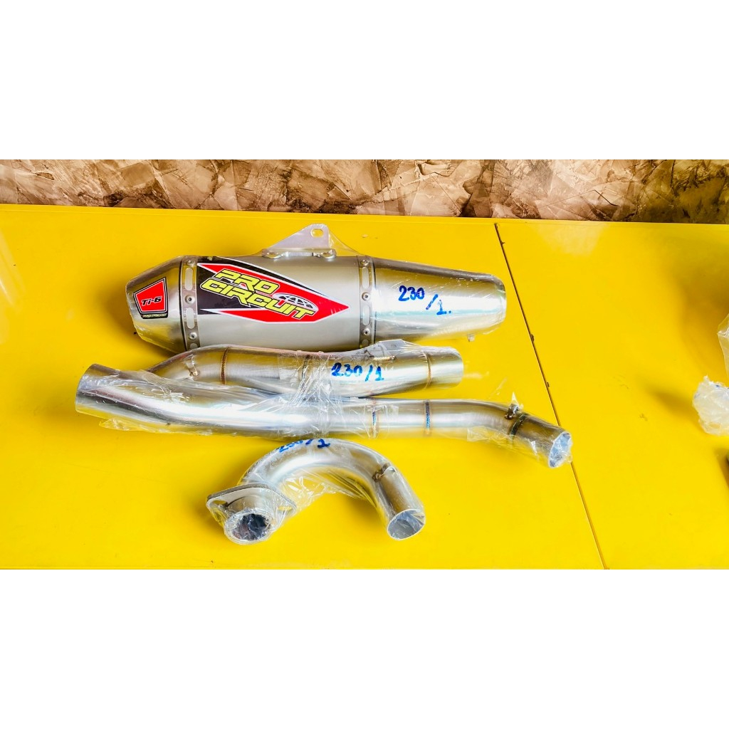 ท่อ PRO KLX230 มี 2 รุ่น สเป๊กแข่งขัน