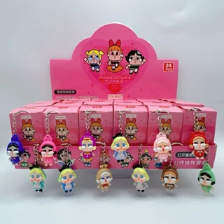 ยกเซ็ตกล่องจุ่ม 24ชิ้น กล่องสุ่มพวงกุญแจ ลายการ์ตูนน่ารัก พร้อมส่งในไทย