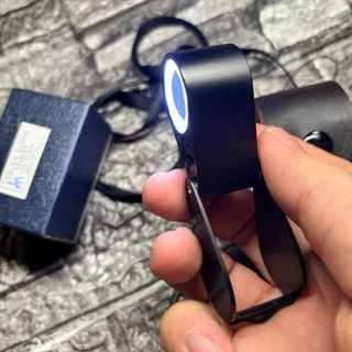 กล้องส่องพระ10x21 มม.ส่องจิวเวอรี่ ไฟ led 6 ดวง ไฟแบลคไลท์ เลนส์แก้วAchromatic Aplanatic ตัวเรือนโลหะ พร้อมกระเป๋าครบชุด