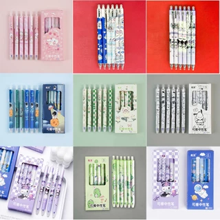 ยกกล่อง ปากกากดลบได้ เจลสีน้ำเงิน✔️พร้อมส่งในไทย ปากกาเจลแบบกดลบได้ เครื่องเขียน ปากกาลบได้