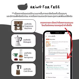 Nite Coffee Maemon Sets – เมล็ดกาแฟคั่ว จากดอยแม่มอญ จ.เชียงราย ชุดเซ็ต 3 ตัว