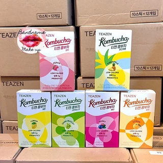 เติมสต๊อกแล้ว!! TEAZEN KOMBUCHA 50กรัม 10ซอง/กล่อง ทีเซ็น คอมบูชาเกาหลี (พร้อมส่ง🌻) (ชาจองกุกดื่ม)